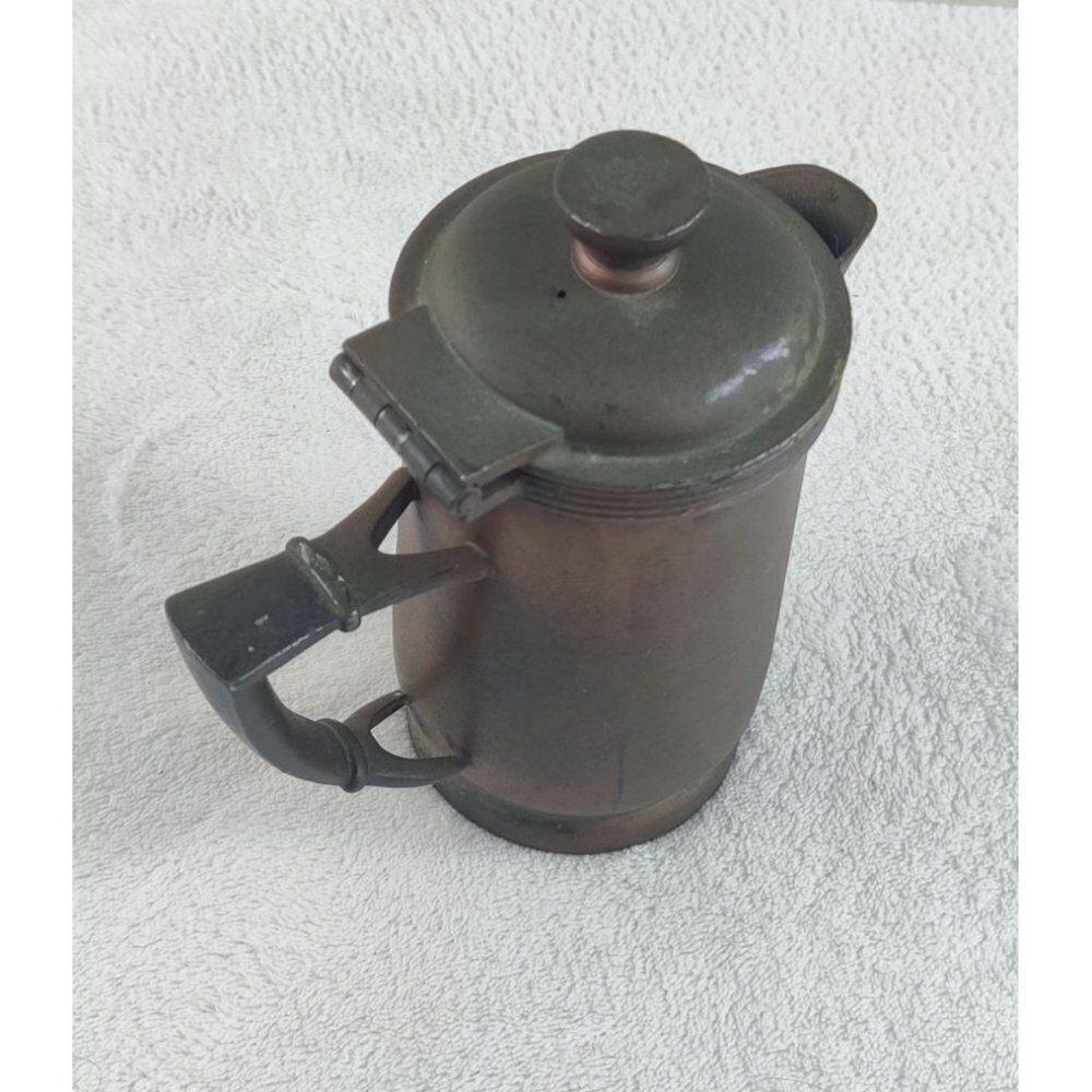 VTG 1965 Nakazoto Hotel Creamer 5" Silver 94 Pitcher Cooler 10oz Art Deco Style - Picture 7 of 14